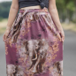 Preview: Charitystoff: "This time for Afrika" the power of Love - Eigenproduktion von Graustufen-Stoffe auf Baumwolljersey